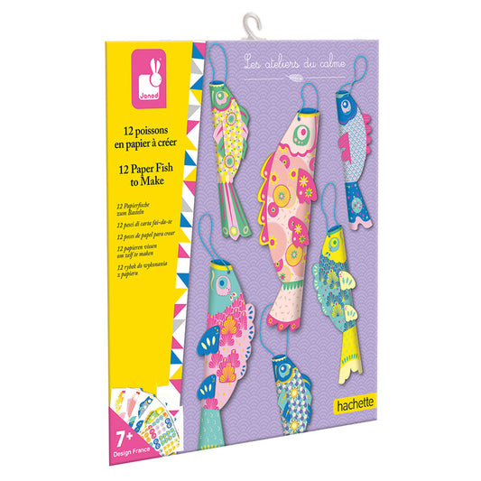 janod - paper fish decorations