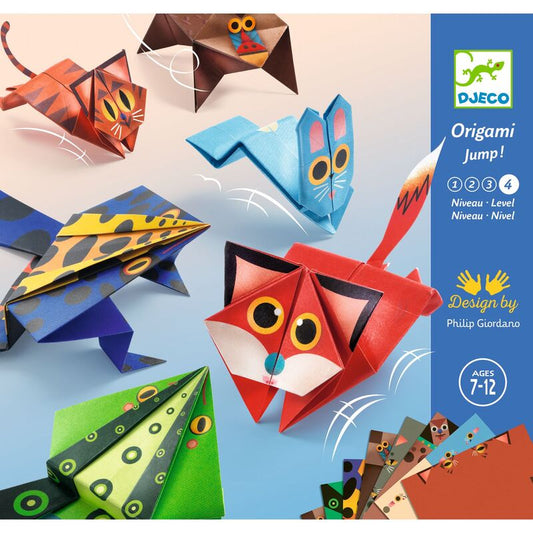 djeco - jumping animals origami