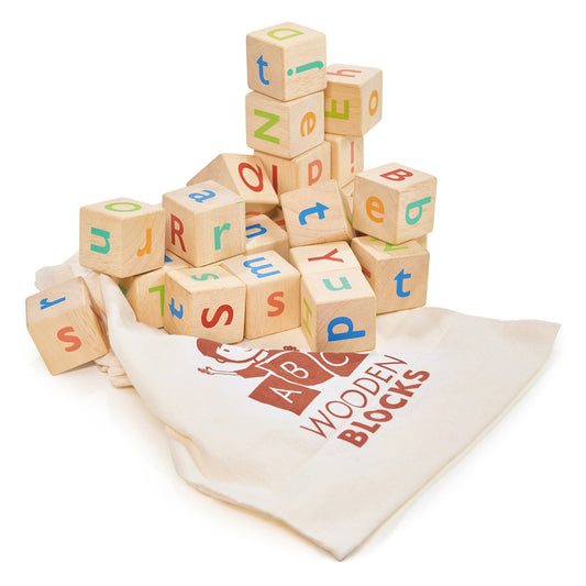 mentari - alaphabet spelling blocks