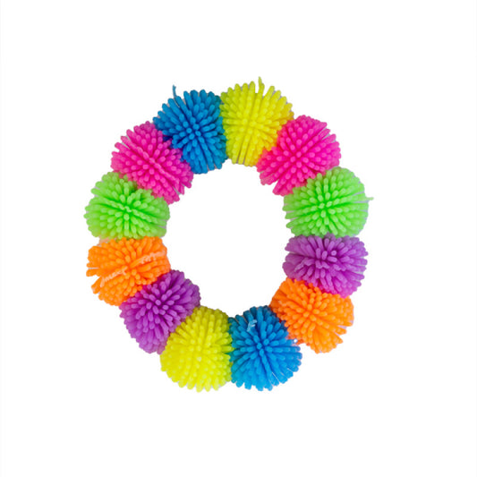 squishy bracelet pom pom