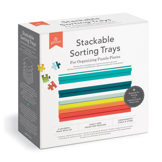 puzzle stackable sorting trays
