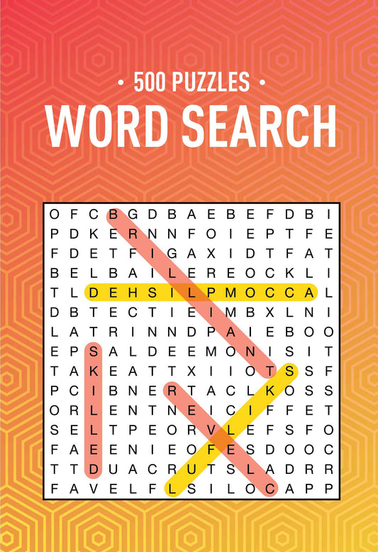 500 puzzles - word search