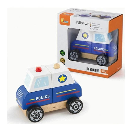 stacking police car