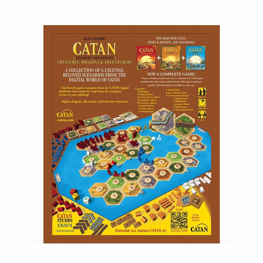 catan treasure, dragons & adventures