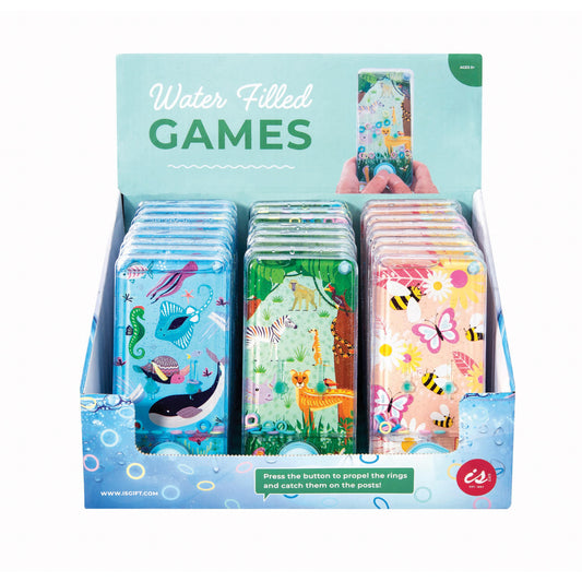 water filled games -animals