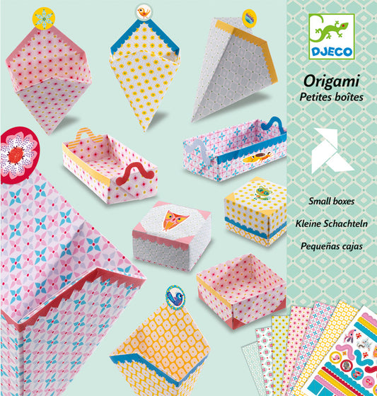 djeco - origami small boxes