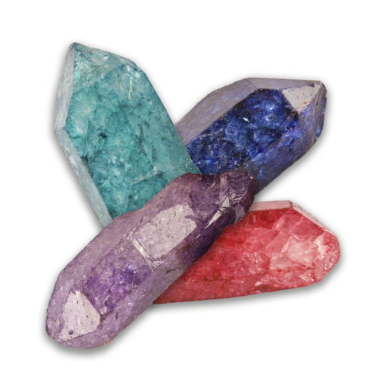 Rainbow Quartz Points