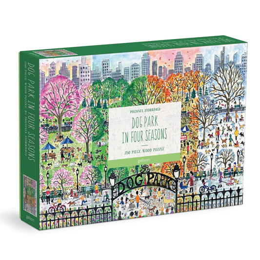 dog park 4 seasons 1000pc puzzle