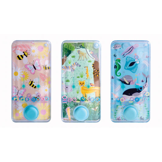 water filled games -animals