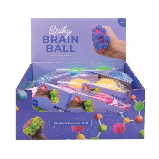 spiky atomic brain ball