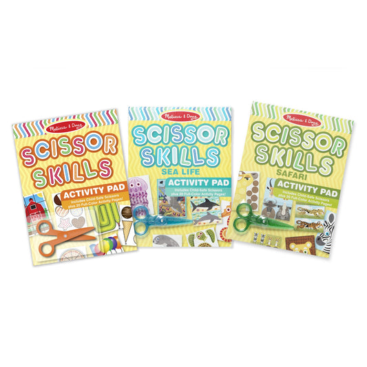 scissor skills activity pad