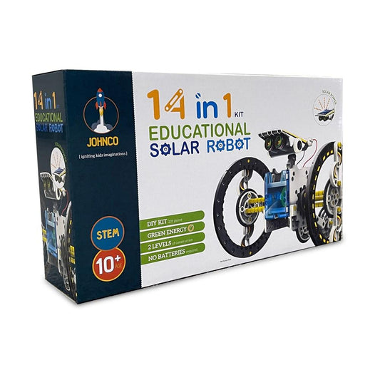 14 in 1 educational solar robot