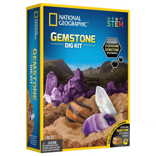 national geographic gemstone dig kit