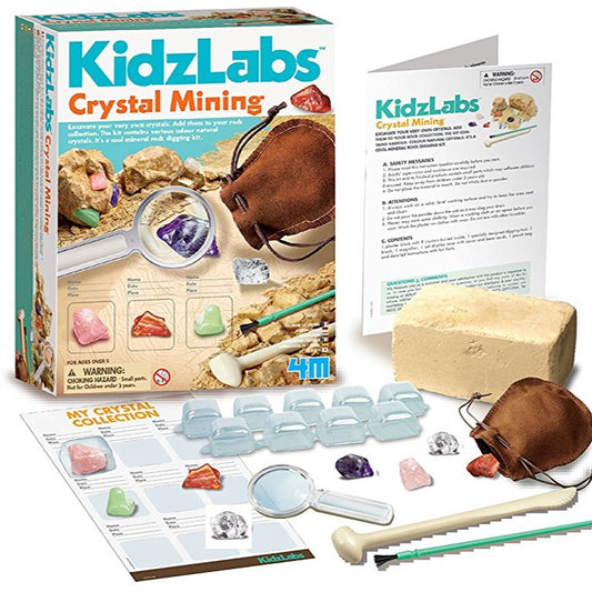 kidzlabs - crystal mining