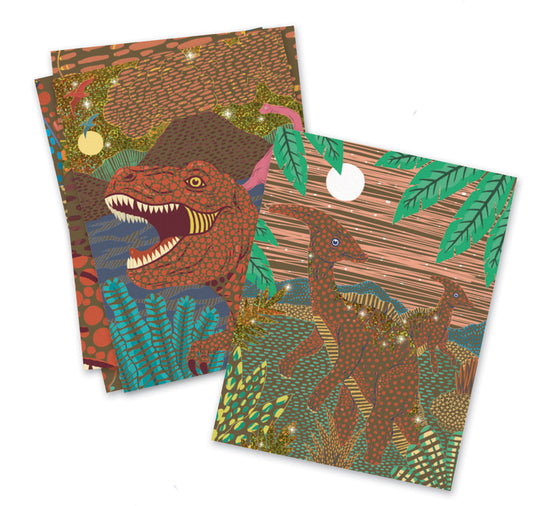 when dinosaurs reigned scratch boards