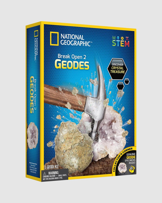 national geographic break open 2 geodes