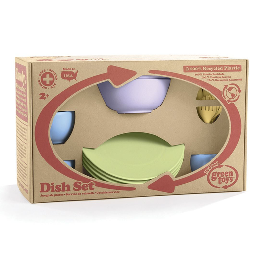 green toys - dish set