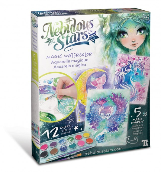 nebulous stars - magic watercolour