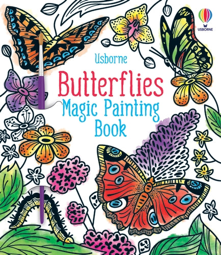 magic water painting - butterflies