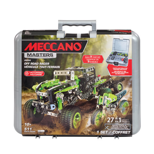 Meccano Masters - 27 in 1 Off road set in case