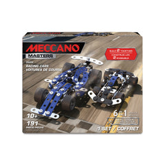 Meccano Masters - 6 in 1 racing cars