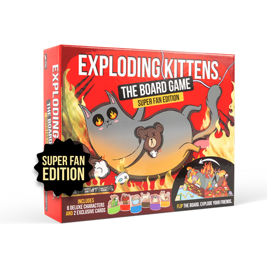 Exploding Kittens The board game - super fan edition