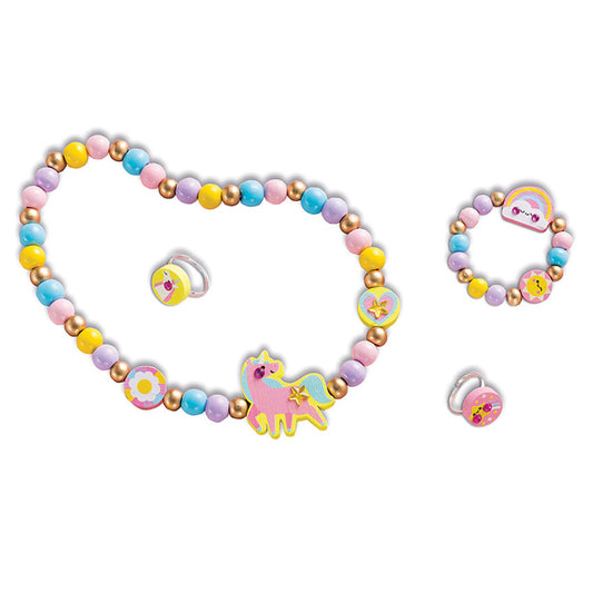 Wooden jewellery kit