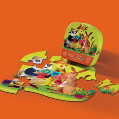 mini puzzle - 12pc flower power