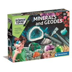 Clementoni science & play  - Minerals & Geodes kit