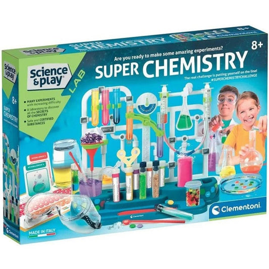 Clementoni science & play - super chemistry set