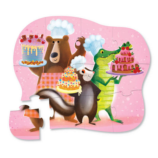 Mini Puzzle 12 pc - sweet treats