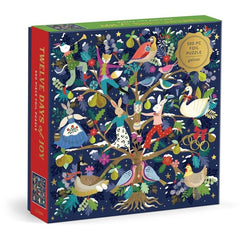Twelve days of joy foil puzzle 500pc