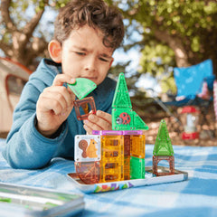MAGNA‑TILES microMAGS Treehouse 24‑Piece Travel Set
