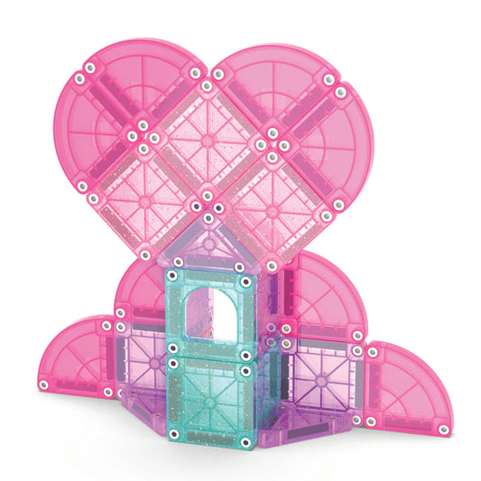 Magna-tiles micromags travel - heart to heart 26 piece set