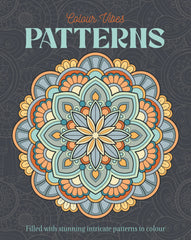Colour vibes - Adult colouring book