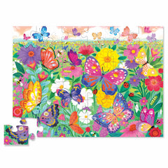 classic floor puzzle 36pce butterfly garden