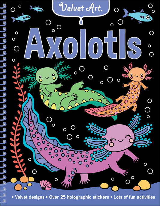 velvet art - Axolotls