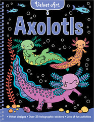 velvet art - Axolotls