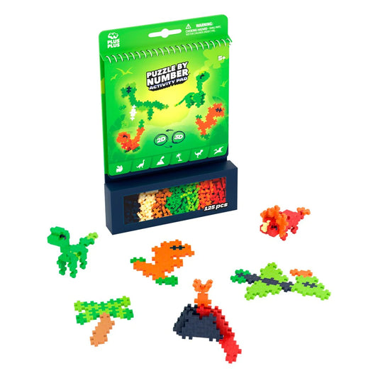 Plus plus activity pad - Dinosaurs