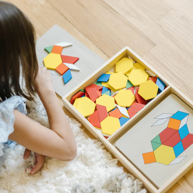 Pattern Blocks Family Pattern blocks and boards – Kids Unite