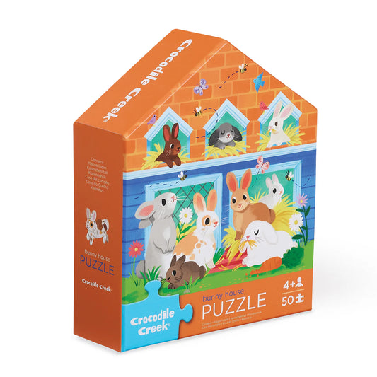 Flat house puzzle 50pc - Bunny House