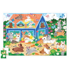 Flat house puzzle 50pc - Bunny House