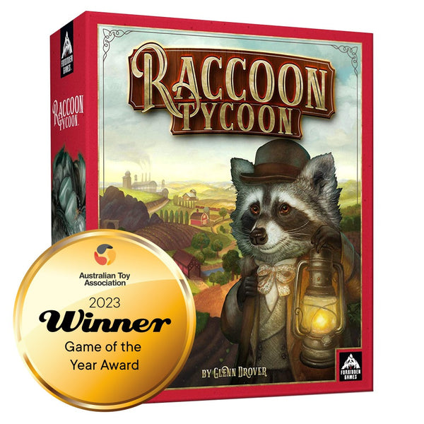 Piatnik - Raccoon Tycoon: Juego De Mesa Estratégico, 2-5 Jugadores