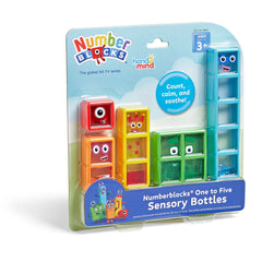 numberblocks 1-5 sensory bottles