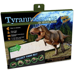 Tyrannosaurus 3D wood kit