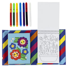 colouring set - garden friends