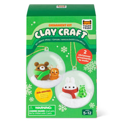 Clay craft Ornament Kit - Bear & Bunny