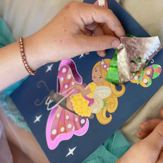 Foil art - fairies