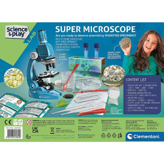 Clementoni science & play  - Super microscope