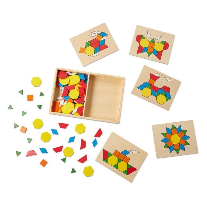 Pattern Blocks Family Pattern blocks and boards – Kids Unite